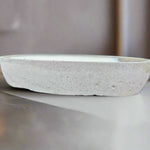 Multi Wick Concrete Oval Loaf Bowl Candle-3